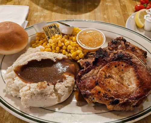 Food at Donna's Restaurant located in Juneau, AK