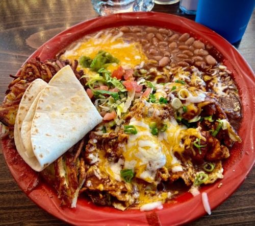 Food at MartAnne's located in Flagstaff, AZ