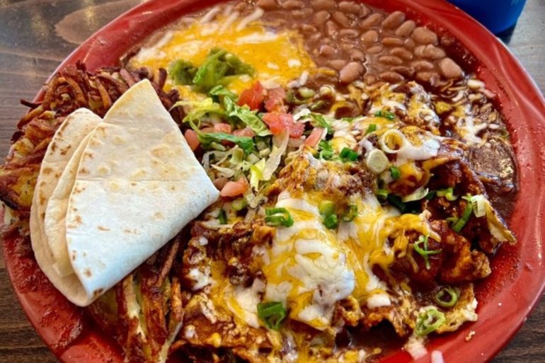 Food at MartAnne's located in Flagstaff, AZ
