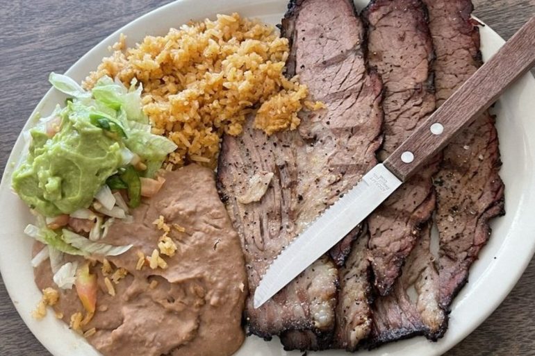 Food in Garcia's Mexican Food, San Antonio, TX