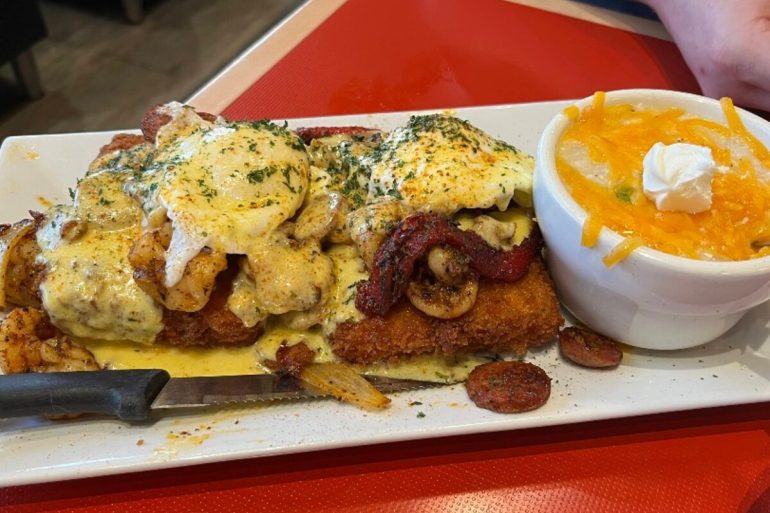 Food in The Egg Bistro, Chesapeake, VA