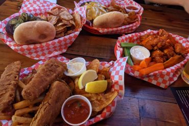 Food in No Name Saloon, Park City, UT