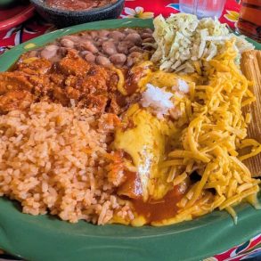 Food at La Posta de Mesilla located in Las Cruces, NM