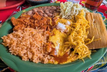 Food at La Posta de Mesilla located in Las Cruces, NM