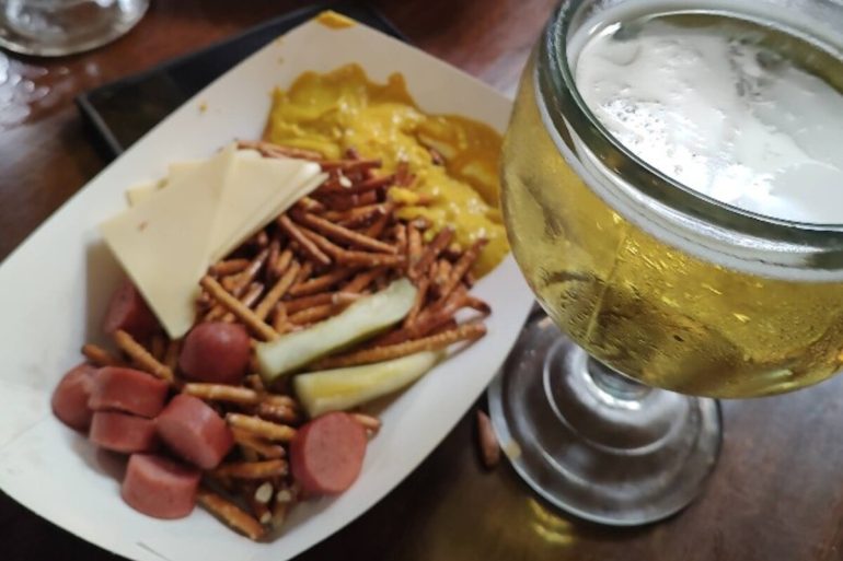 Food in Joe Jost's, Long Beach, CA