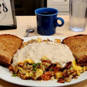 Food in Gigi's Diner, Marshallville, OH