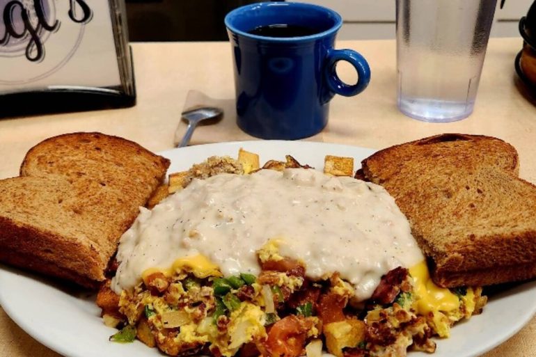 Food in Gigi's Diner, Marshallville, OH