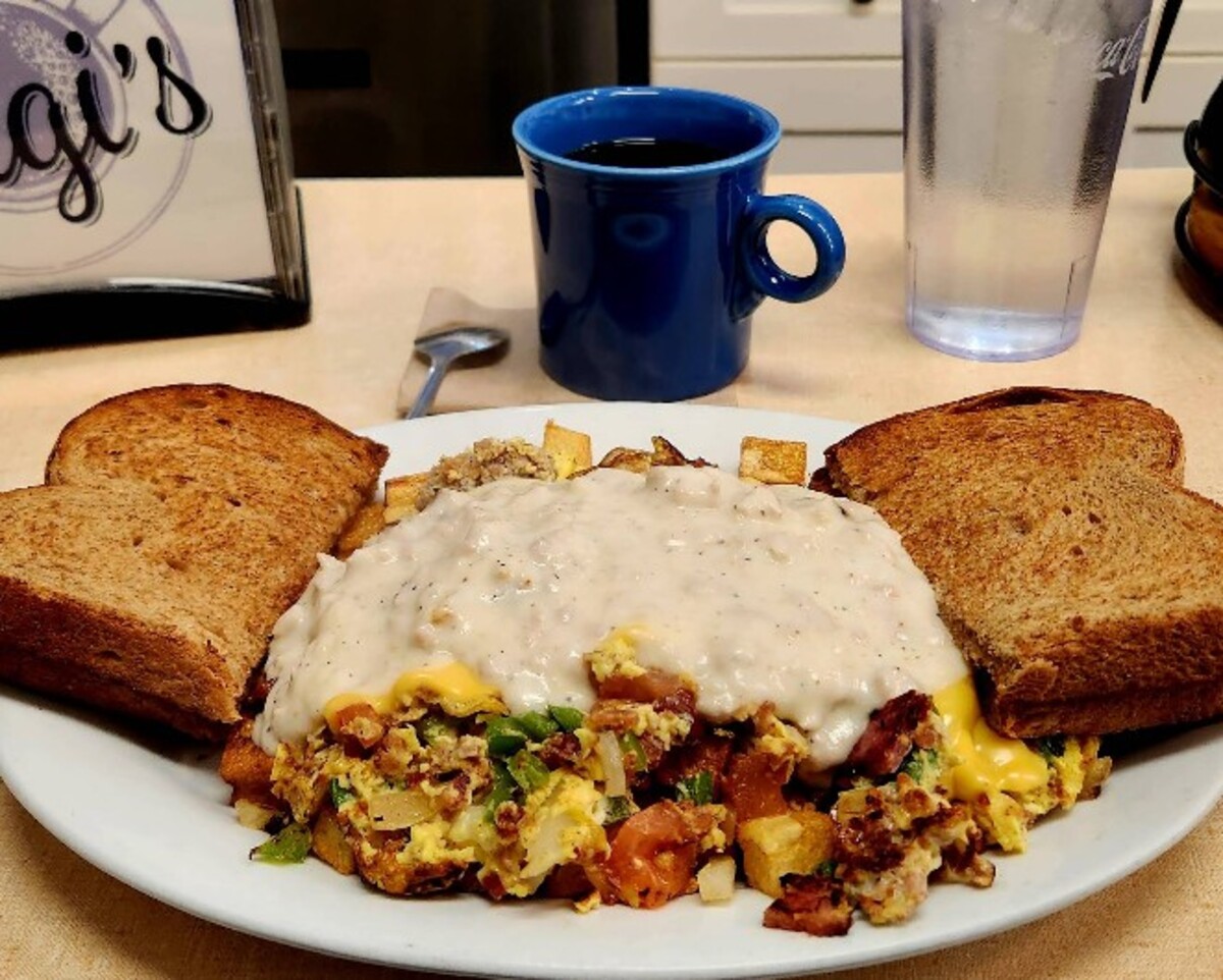 Food in Gigi's Diner, Marshallville, OH