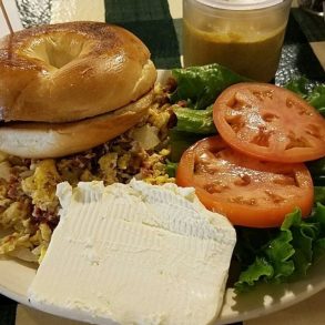 Food in Carshon's Delicatessen, Fort Worth, TX