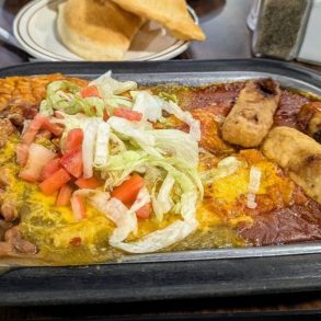 Food in Mac's La Sierra Coffee Shop, Albuquerque, NM