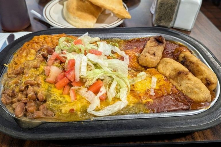 Food in Mac's La Sierra Coffee Shop, Albuquerque, NM