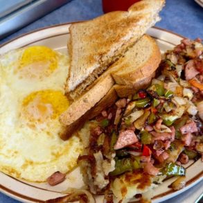 Food in Mickey's Diner, Saint Paul, MN