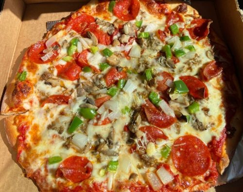 Food in Pizza Palace, Knoxville, TN