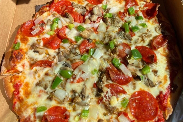 Food in Pizza Palace, Knoxville, TN
