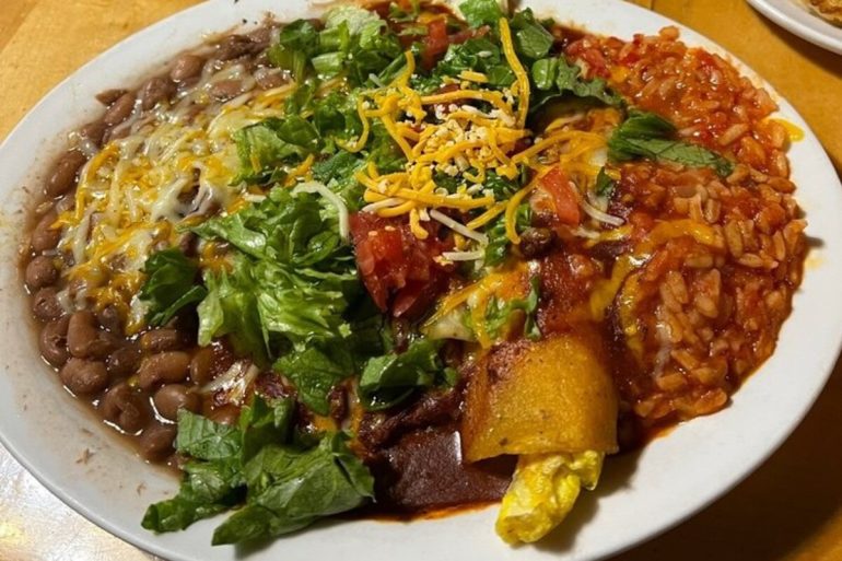 Food in Michael's Kitchen, Taos, NM