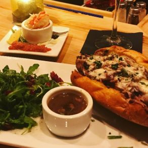 Food in Tavern at the Sun Inn, Bethlehem, PA