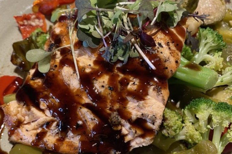 Food at Public Landing Restaurant located in Lockport IL