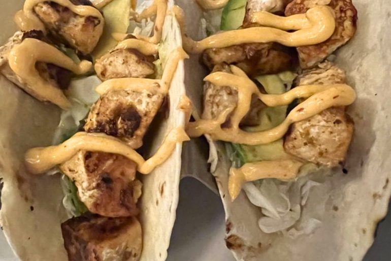 Swordfish Tacos at Cornerstone Pub & Kitchen in Barre, VT