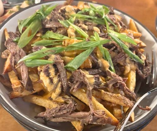 Short Rib Fries at Ooh De Lally in Omaha, Nebraska