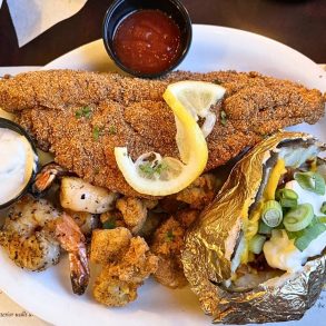 Ouachita River Special at Warehouse No. 1 Restaurant in Monroe, Louisiana