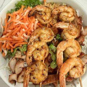 Hủ Tiếu Gà Tôm at Phoviet 126 in Blaine, Minnesota