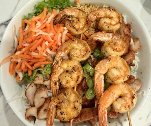 Hủ Tiếu Gà Tôm at Phoviet 126 in Blaine, Minnesota