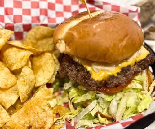 Smash Burger at PJ'S Corner Grill in Coeur d'Alene, Idaho