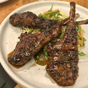 Lamb Lollipops at Stäge Kitchen & Bar in Peachtree Corners, GA