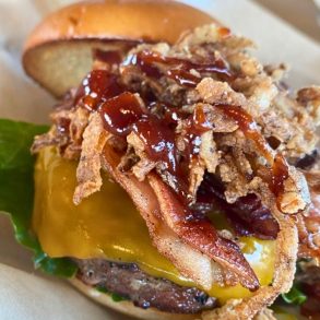 BBQ Burger at Hook Burger in Oxnard, CA