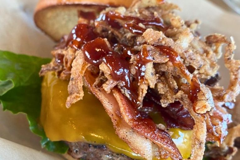 BBQ Burger at Hook Burger in Oxnard, CA