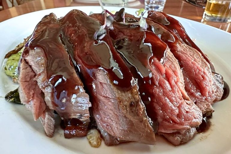 Bison Bistro Tender at Tenderloin at Frackleton's in Sheridan, Wyoming