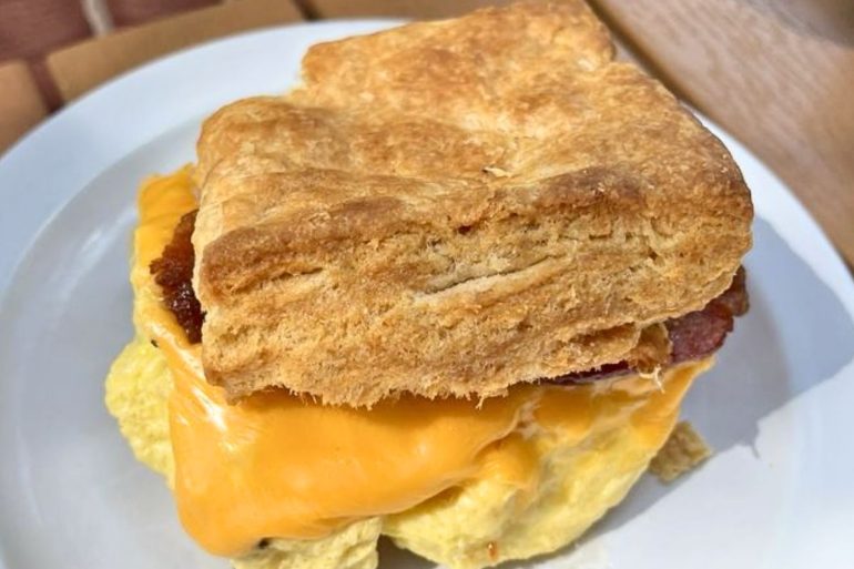 Build-Your-Own Biscuit Sandwich at A Place At The Table in Raleigh, North Carolina