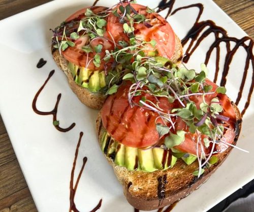Avocado Toast at Root'd Cafe in Cottonwood Heights, UT
