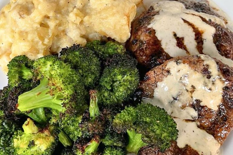 Beef Tenderloin Medallions at The Main House in St. Charles, Missouri