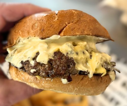 The Daley Burger at The Daley in Honolulu, Hawaii