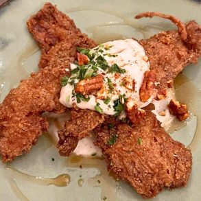 "Chicken Fried" Bacon at Acre in Auburn, AL