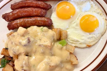 Pete's Famous Chorizo & Eggs at Villa Basque Café in Carson City, Nevada