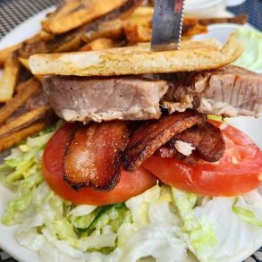 Ahi Tuna BLT at North Avenue Grill in Wauwatosa, WI