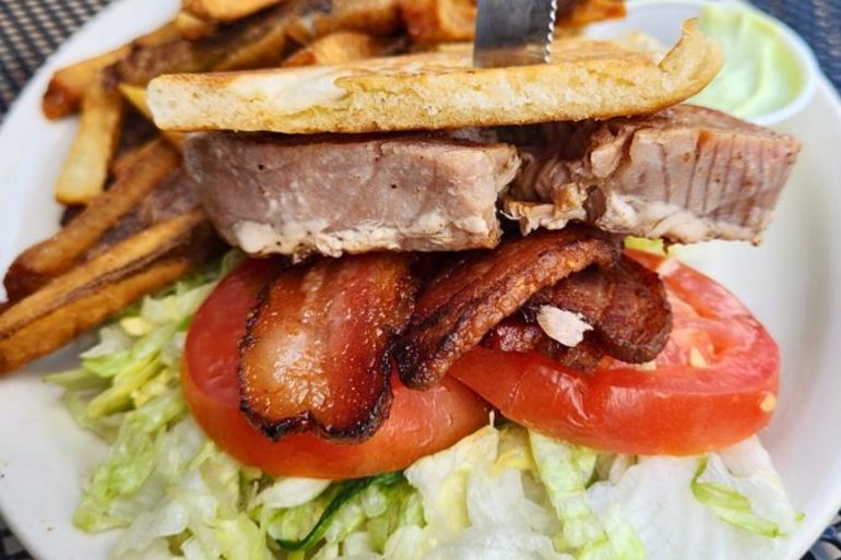 Ahi Tuna BLT at North Avenue Grill in Wauwatosa, WI
