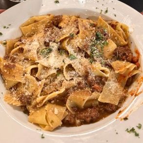 Bolognese at Muriale’s Italian Kitchen in Fairmont, WV