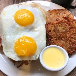 Monte-Carlo Benedict at Bramble Breakfast and Bar in Broken Arrow, Oklahoma