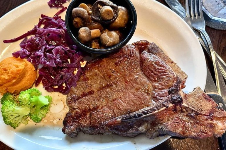 18 oz. T-Bone at Cody Steakhouse in Cody, WY