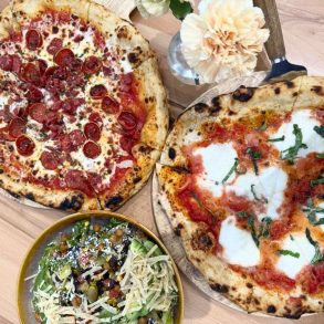 food at The Outpost in Riverside, California