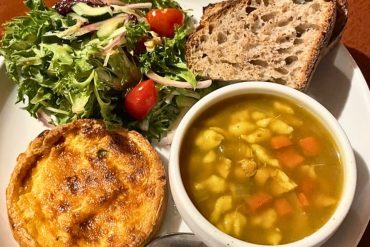 Quiche of the Day at Field to Fork in Sheboygan, Wisconsin