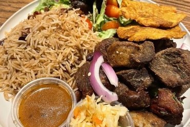 Tasso Griot Pork at Zeke's Kitchen & Bar in Smyrna, GA