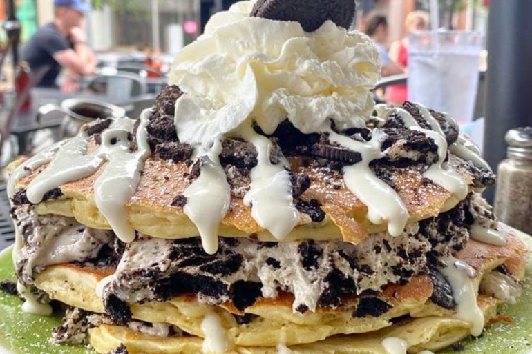 Cookies and Cream Oreo Extreme Cakes at In A Pickle Restaurant in Waltham, Massachusetts