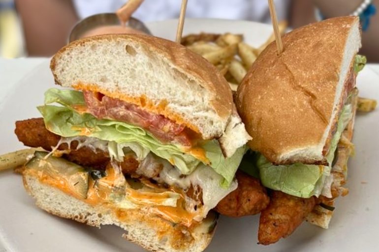 Chicken Sandwich at The Roost in Longmont, Colorado