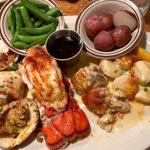 Broiled Seafood Combination at Henry's Salt of the Sea in Allentown, Pennsylvania