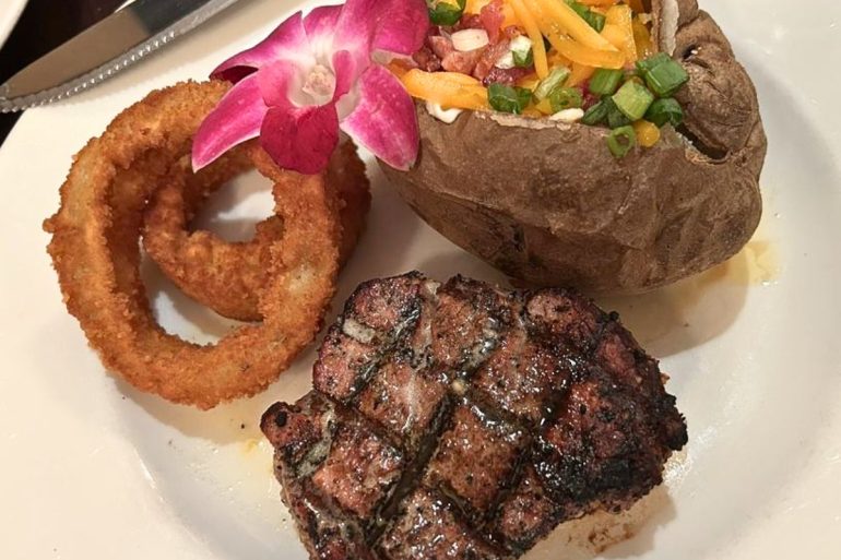 30-Day Aged Filet Mignon at Grill 584 in Burlington, South Carolina