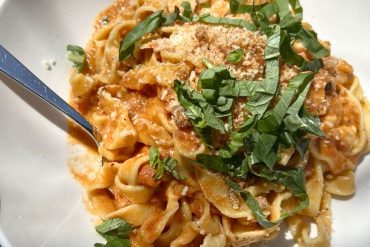 Pasta Alla Vodka at Semolina Kitchen & Bar in Medford, MA